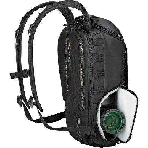 Lowepro ProTactic BP 250 AW Mirrorless Camera and Laptop Backpack (Black) Camera tek