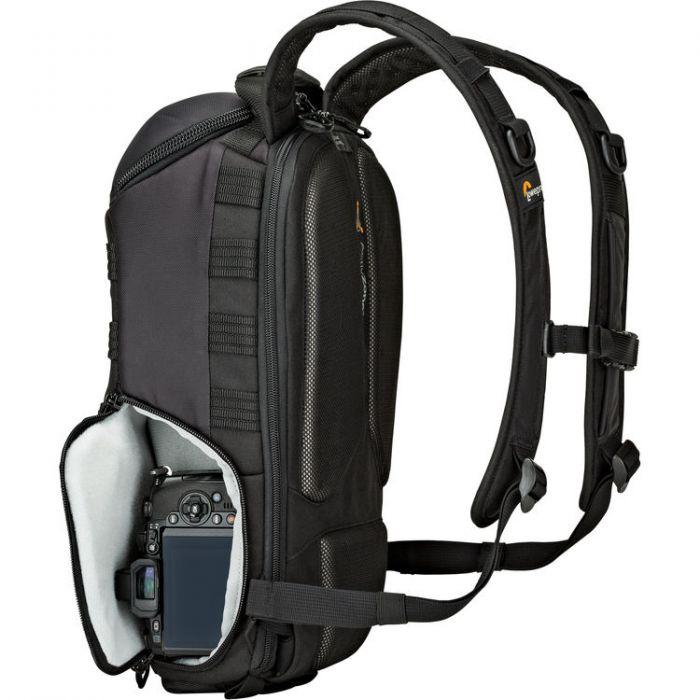 Lowepro ProTactic BP 250 AW Mirrorless Camera and Laptop Backpack (Black) Camera tek