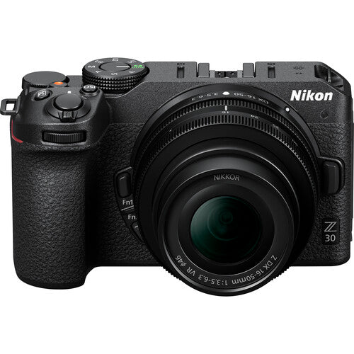 Nikon Z30 Mirrorless Camera with 16-50mm f/3.5-6.3 VR Lens Camera tek