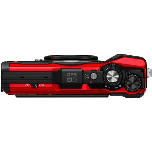 Olympus Tough TG-6 Digital Camera (Red) Camera tek