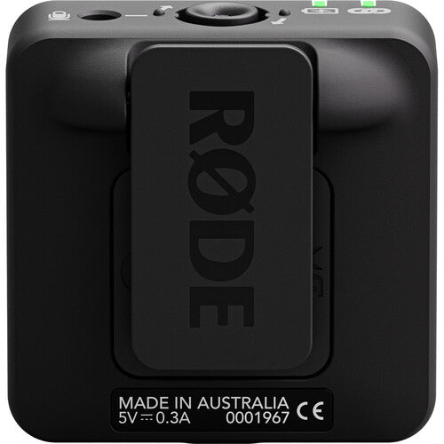 RODE Wireless ME Compact Digital Wireless Microphone System (2.4 GHz, Black) Camera tek