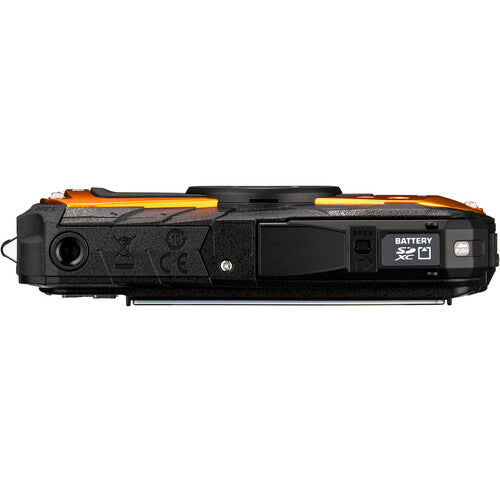 Ricoh WG-80 Digital Camera (Orange) Camera tek