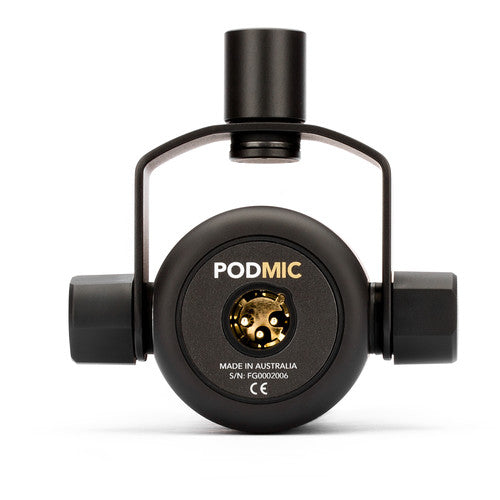 Rode PodMic Dynamic Podcasting Microphone Camera tek