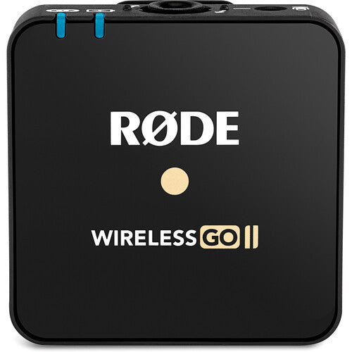 Rode Wireless GO II 2-Person Compact Digital Wireless Microphone System/Recorder (2.4 GHz) Camera tek