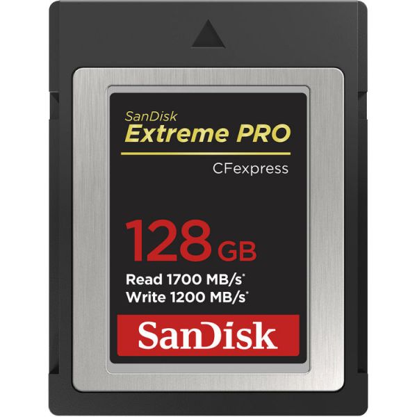 SanDisk Extreme Pro 128GB CFexpress Memory Card Type B Camera tek