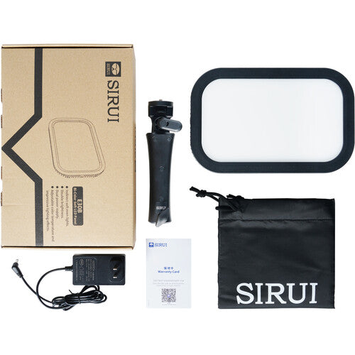 SIRUI E30B Bi-Color Soft LED Panel Camera tek