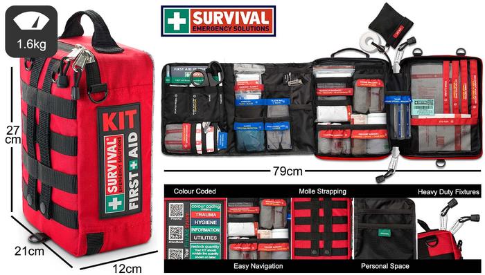 SURVIVAL Workplace | Home First Aid KIT PLUS Camera tek