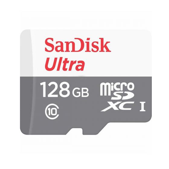 The SanDisk Ultra microSDXC 128GB (100mb/s) Camera tek