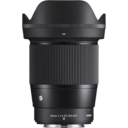 Sigma 16mm f/1.4 DC DN Contemporary Lens for FUJIFILM X Camera tek