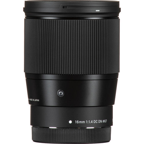 Rental Sigma 16mm f/1.4 DC DN Contemporary Lens For Canon EF-M Rental - R220 P/Day Camera tek