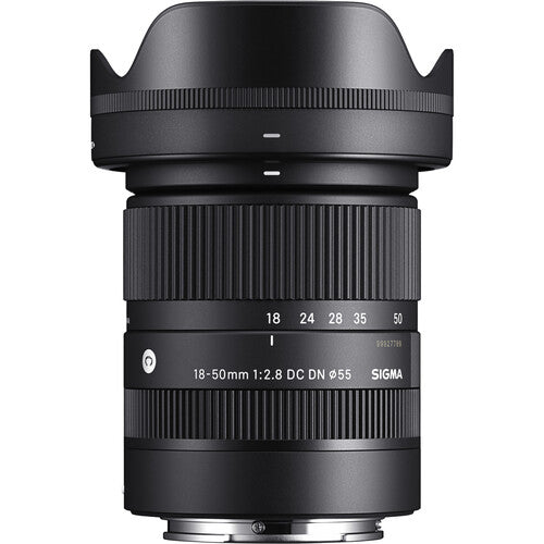 Sigma 18-50mm f/2.8 DC DN Contemporary Lens for Sony E Camera tek
