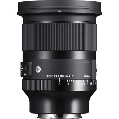 Sigma 20mm f/1.4 DG DN Art Lens (Sony E) Camera tek