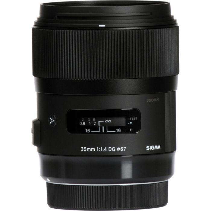 Sigma 35mm f/1.4 DG HSM Art Lens (Canon EF) Camera tek