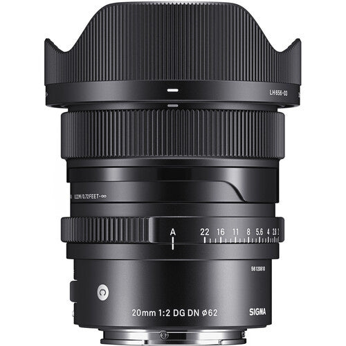Sigma 20mm f/2 DG DN Contemporary Lens for Sony E Camera tek
