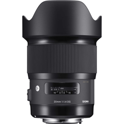Rental Sigma 20mm f/1.4 DG HSM Art Lens for Canon EF Rental - From R350 P/Day Camera tek