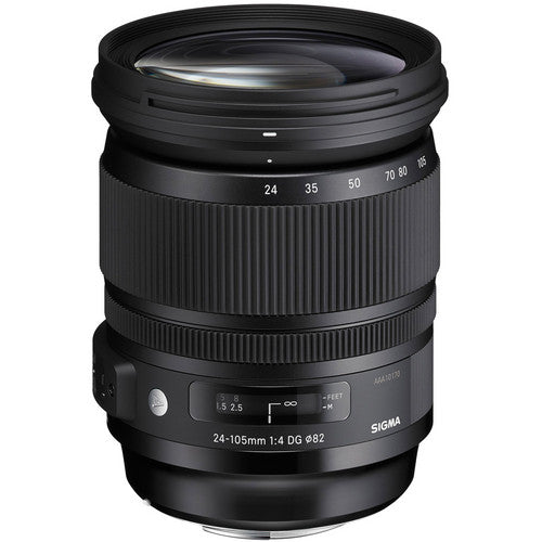Rental Sigma 24-105mm f/4 DG OS HSM Art Lens for Canon EF Rental - From R255 P/Day Camera tek