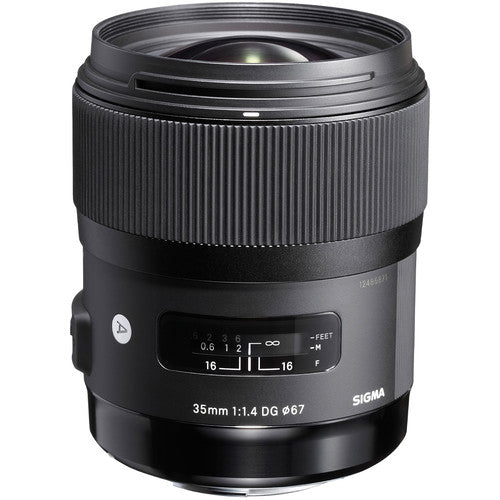 Rental Sigma 35mm f/1.4 DG HSM Art Lens for Canon EF Rental - From R350 P/Day Camera tek