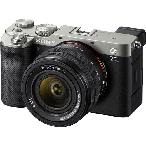 Sony Alpha a7C Mirrorless Digital Camera with 28-60mm Lens (Silver) Camera tek