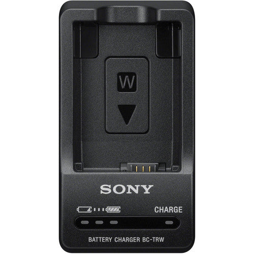 Sony BC-TRW W Series Battery Charger (Black) Camera tek