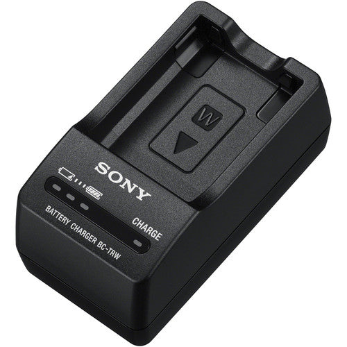 Sony BC-TRW W Series Battery Charger (Black) Camera tek