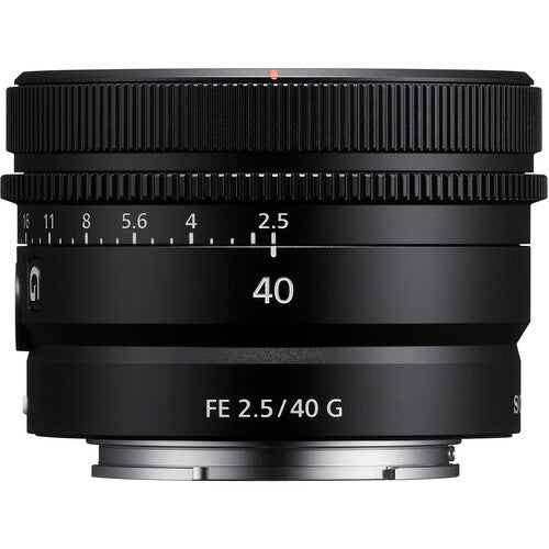 Sony FE 40mm f/2.5 G Lens Camera tek