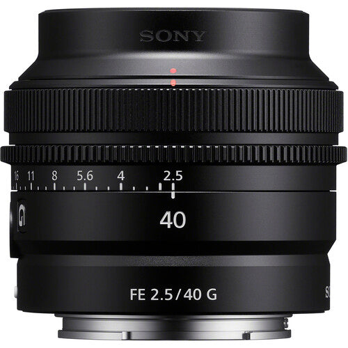 Sony FE 40mm f/2.5 G Lens Camera tek