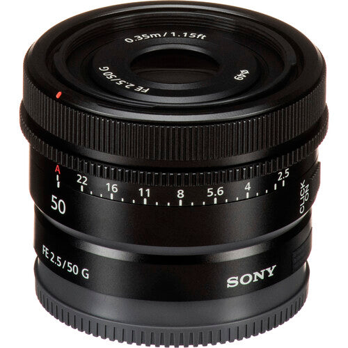 Sony FE 50mm f/2.5 G Lens (E Mount) Camera tek