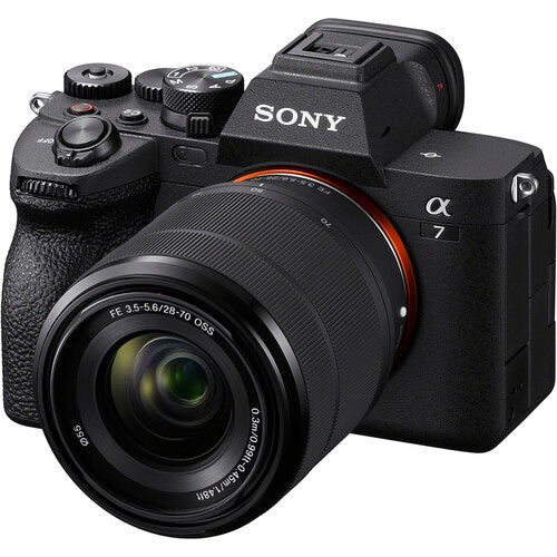 Sony Alpha A7 IV Mirrorless Digital Camera with 28-70mm Lens + Free Microphone Camera tek