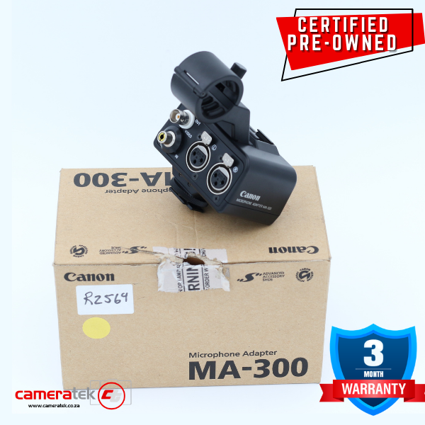 Canon Mic Adapter MA-300 Second Hand Camera tek