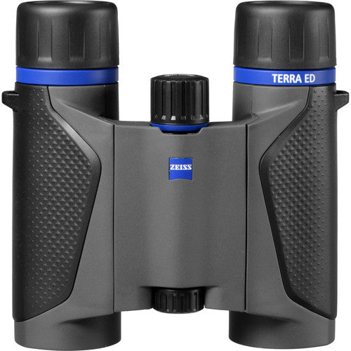 Zeiss Terra ED 10x25 (Grey/Black) Pocket Binoculars Camera tek