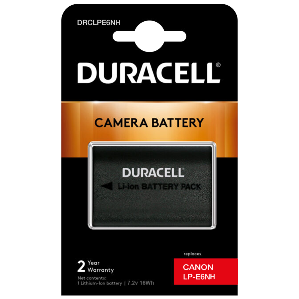 Duracell For Canon LP-E6NH Battery Camera tek