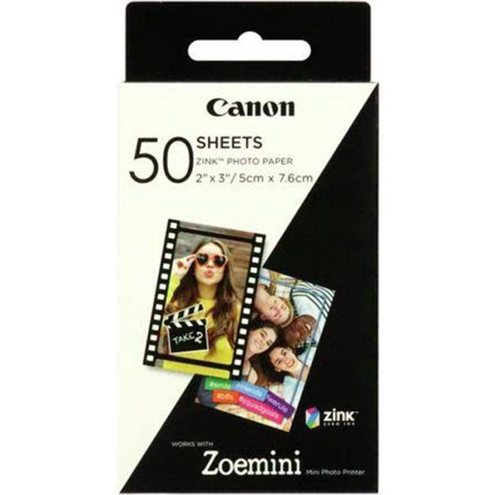 Canon ZoeMini Zink Photo Paper (50 Pack) Camera tek