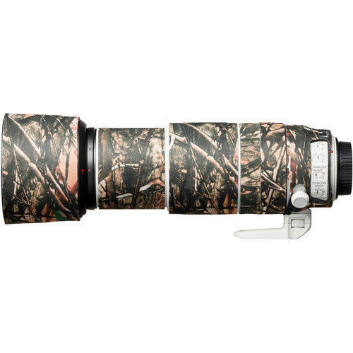 easyCover Lens Oak Neoprene Cover for Canon EF 100-400mm f/4.5-5.6L IS II USM V2 (Forest Camouflage) Camera tek