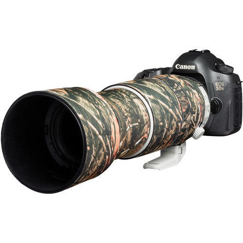 easyCover Lens Oak Neoprene Cover for Canon EF 100-400mm f/4.5-5.6L IS II USM V2 (Forest Camouflage) Camera tek