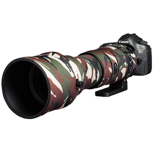 easyCover Lens Oak Neoprene Cover for Sigma 150-600mm F5-6.3 DG OS HSM Sport Lens (Green Camouflage) Camera tek