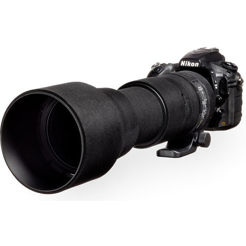 easyCover Lens Oak Neoprene Cover for Sigma 150-600mm DG OS HSM Contemporary (Black) Camera tek