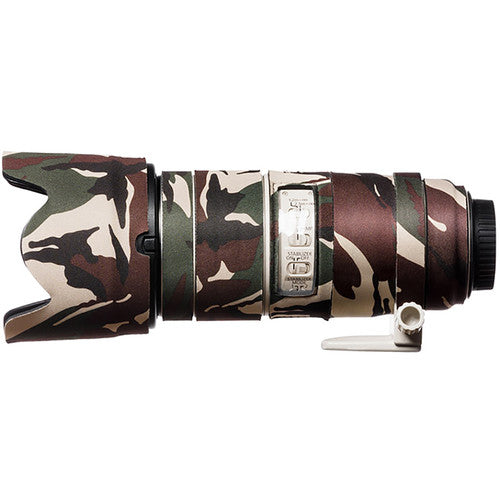 easyCover Lens Oak Neoprene Protection Cover for Canon EF 70-200mm f/2.8 IS II/III USM Lens (Brown Camouflage) Camera tek