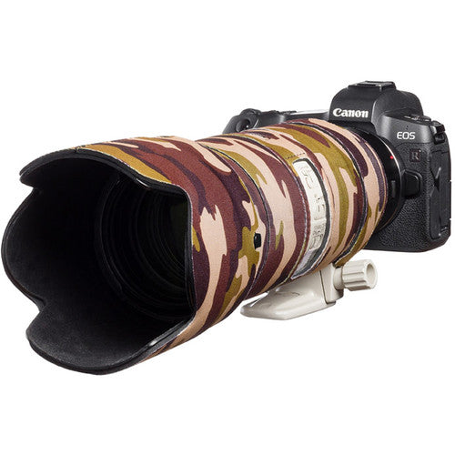 easyCover Lens Oak Neoprene Protection Cover for Canon EF 70-200mm f/2.8 IS II/III USM Lens (Green Camouflage) Camera tek