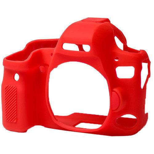 easyCover Silicone Protection Cover for Canon 6D Mark II (Red) Camera tek