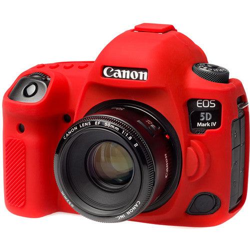 Easycover Silicon Case for Canon EOS 5DMKIV ( Red ) Camera tek