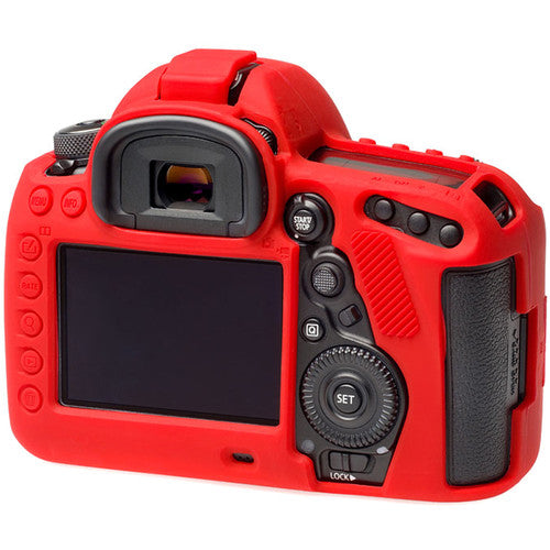 Easycover Silicon Case for Canon EOS 5DMKIV ( Red ) Camera tek