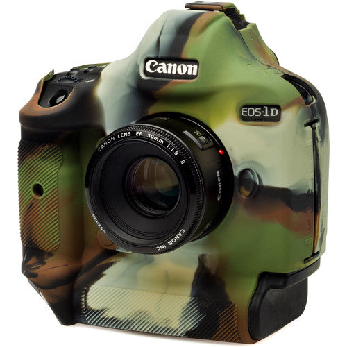 easyCover Silicone Protection Cover for Canon EOS 1Dx, 1Dx Mark II, Mark III (Camo) Camera tek