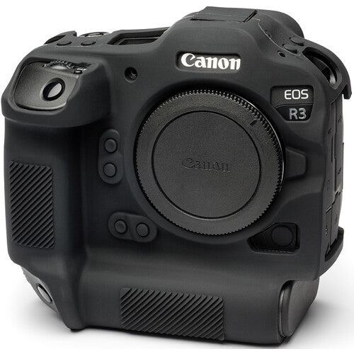 easyCover Silicone Protection Cover for Canon EOS R3 (Black) Camera tek