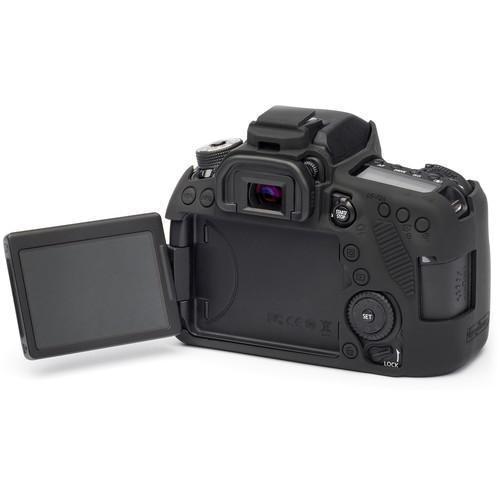 Easycover Silicon Case for Canon EOS 80D (Black) Camera tek