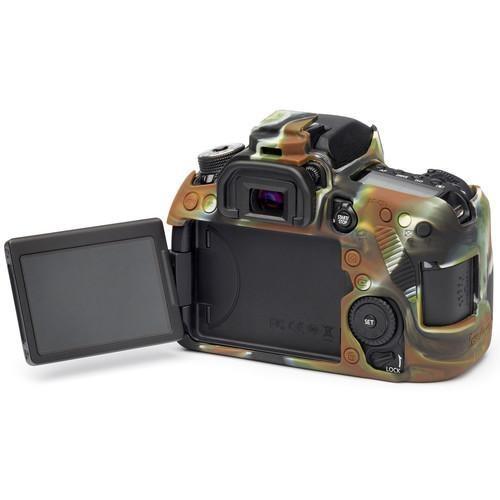 Easycover Silicon Case for Canon EOS 80D (Camo) Camera tek