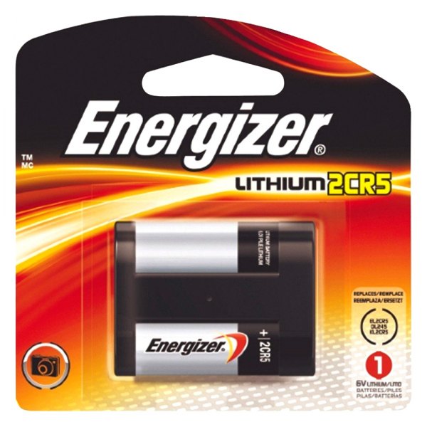 Energizer 2CR5 6V Photo Lithium Battery Camera tek