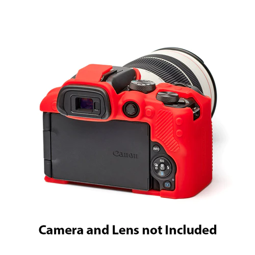 easyCover Silicone Protection Cover for Canon EOS R10 (Red) Camera tek