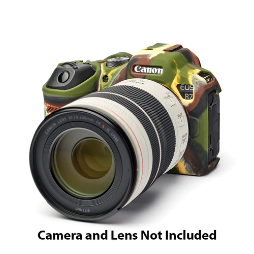 easyCover Silicone Protection Cover for Canon EOS R7 (Camo) Camera tek