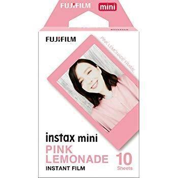 Fujifilm Instax Mini Instant Film Pink Lemonade Camera tek