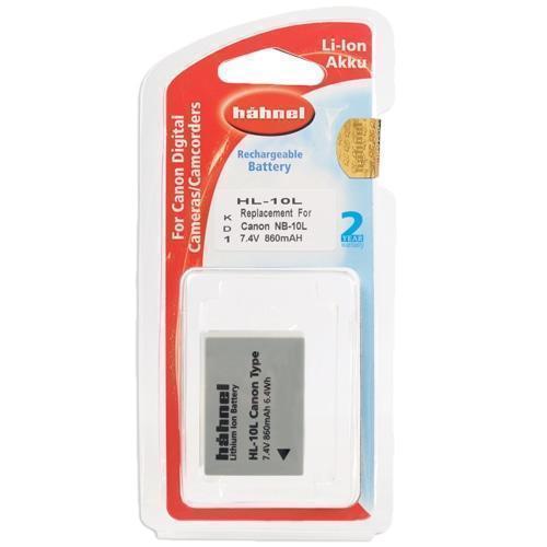 Hahnel HL-10L Lithium Ion Battery for Canon Camera tek